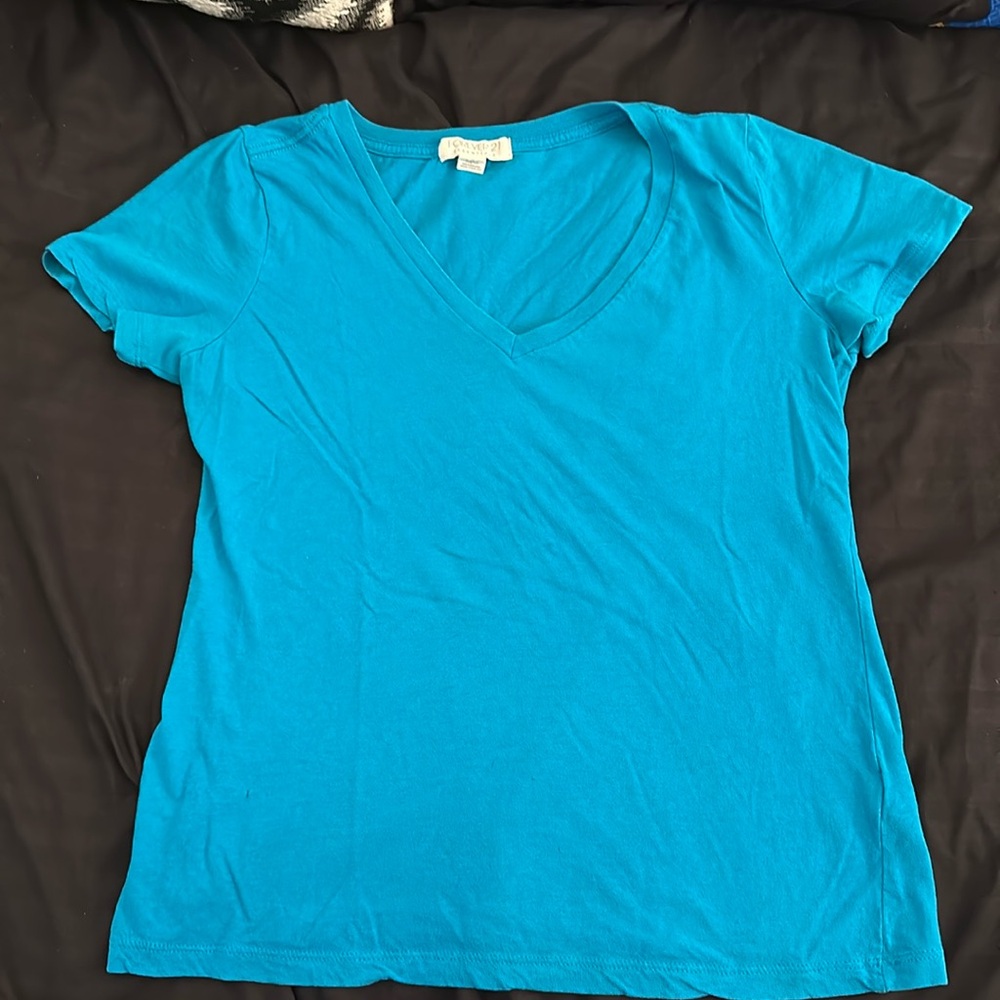 Forever 21 Essentials Vneck Tshirt